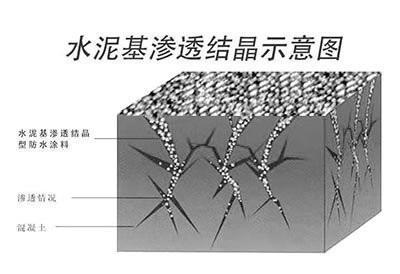广西河池水泥基渗透结晶防水涂料 厂家